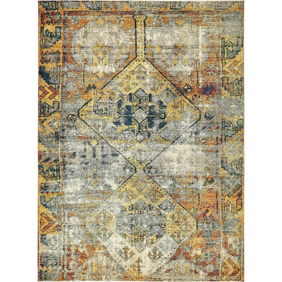 Unique Loom 9' 0 x 12' 0 Beige Causeway Alta Area Rug