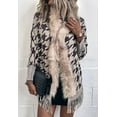 thumbnail image 3 of ZhangBaoLin Women Shawl Wrap Cardigan Bohemian Knit Poncho Cape Sweater Coat Winter Fashion Wool Knitwear, 3 of 7