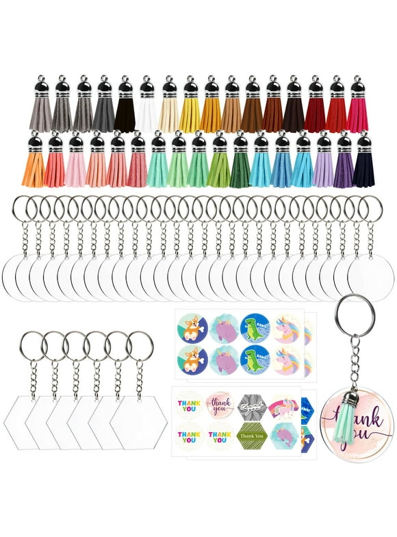 Acrylic Keychain Blanks