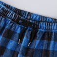 thumbnail image 5 of Difdany Buffalo Plaid Pajama Pants Women Christmas PJs Cozy Fleece Pajamas Cute Lounge Pants 2024 Blue S, 5 of 7