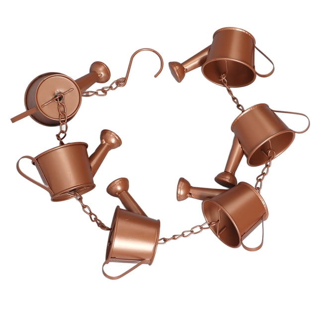 Hanging Kettle Rain Chain, Rain Chains Easy Installation Stable Durable Beautiful Decorative Elegant For Garden