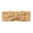 thumbnail image 6 of Kripyery Baby Hair Band Breathable Comfortable Solid Color Elegant Exquisite High Elastic Soft Infant Summer Beach Headwrap with Bow Decor Home Use, 6 of 9
