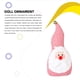 thumbnail image 5 of Inteprter Muñeco de tela, adorno de Navidad, juguete para niños, diseño multicolor, mano de obra fina, adorno de utilería DIY, regalos dulces, Kits de decoración para fiestas Rosado Inteprter HA070783-01, 5 of 6