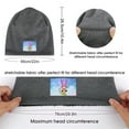 thumbnail image 2 of Belcher Louise Bob's Burgers Unisex Stretchable Knitted Beanie Hat Daily Plush Pullover Cap Winter Warm Soft Skull Cap For Men Women, 2 of 7
