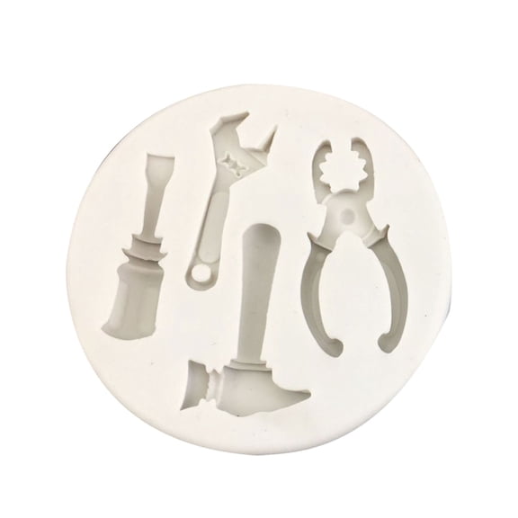 Creative Repair Tools Shape Fondant Cake Silicone Mold Pastry Chocolate Mould Candy Ice Cube Mold DIY Baking Tool