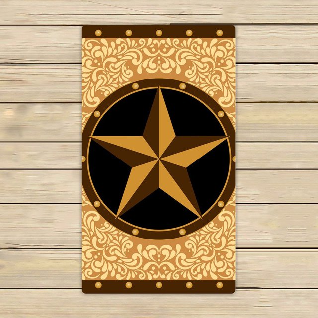 ABPHQTO Texas Star Towels, Texas Star Beach Toallas de baño Toalla de baño para el cuerpo Toalla de ducha Envoltura de baño para uso en el hogar, al aire libre y en viajes Tamaño 40x70 cm ABPHQTO Towel-QQ042-16x28