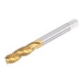 thumbnail image 1 of Unique Bargains 3/8-16 UNC High Speed Steel Machine 3 Spiral Flutes Thread Tap Titanium Plated, 1 of 5