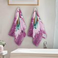 thumbnail image 4 of Cute Bunny in Car Hand Towels, Easter Egg Kitchen Towel Ultra Soft and Absorbent,Decorative Fingertip Face Towel for Bathroom Hotel, 2 PCS, 28.3"x 14.4", 4 of 5