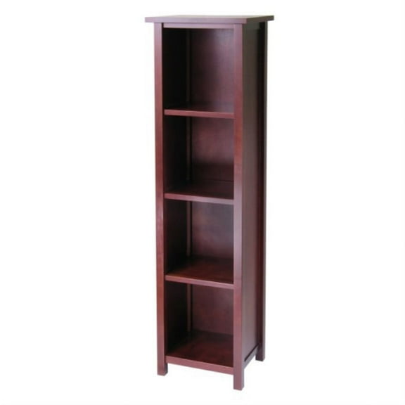 Ergode Milan Storage Shelf or Bookcase 5-Tier, Tall