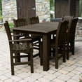thumbnail image 2 of Highwood 7-pc Lehigh Dining Set - 42" x 72" Rectangle Table, Counter Height, Outdoor, Eco-friendly, Synthetic Wood, 2 of 3