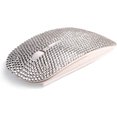 thumbnail image 1 of Ratón inalámbrico SA@ Bling Sparkly plateado brillante con pedrería de cristal, 1 of 3