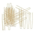 thumbnail image 2 of tredstone Set de 50 U Forme Épingle à Cheveux pour Outils de Coiffure Bricolage Or 1Set, 2 of 6