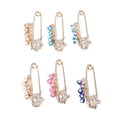 thumbnail image 3 of Brooch, 6 Colors Elegant Style Bright Golden  Jewelry  For Parties For Gift For Appointments, 3 of 8