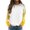 Yellow, variant on Vedolay Sweatshirt Womens Zip Up Hoodies Oversized Sweatshirt Clothing Cute Fall Casual Drawstring Jacket with Pockets,Black S
