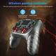 thumbnail image 5 of Game Controller Six-Axis Wireless Gamepads para PS4/Pro/Slim/IOS13 (gris acero), 5 of 6