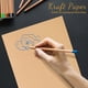 thumbnail image 5 of 100 hojas de papel kraft: cartulina de 150 g/m² para manualidades, álbumes de recortes, invitaciones y proyectos hechos a mano, papel de cartón marrón A4., 5 of 7