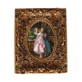 thumbnail image 2 of Marco de fotos Vintage soporte de imagen adorno colgante de pared de mesa marco en relieve adornado para sala de estar Navidad hogar dormitorio SM SunniMix Marco de la foto, 2 of 8