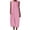 Pink, variant on ZKCCNUK Summer Dresses for Women Casual Sleeveless Maxi Dress Beach Vacation Long Sundresses with Pockets
