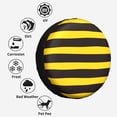 thumbnail image 6 of Kdxio Bee Stripe for Tire Cover Wheel Protectors Tyre Covers Weatherproof Wheel Covers Universal Fit for Trailer Rv SUV Truck Camper Travel Trailers 15 inch, 6 of 8