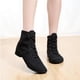 thumbnail image 4 of XIHAHA-zapatos de Jazz para mujer, zapatos de baile de Ballet, zapatillas de lona de banda alta, baile de Tango latino, zapatos de punta para Ballet, 4 of 5