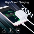 thumbnail image 2 of Type C Charger Fast Charging Android Phone Motorola Charger for Moto Edge 2025,Razr,Razr +,Razr Ultra 2025, Edge 60 Pro,G15, G Stylus 5G 2025,G Power,G Play, 2 of 5