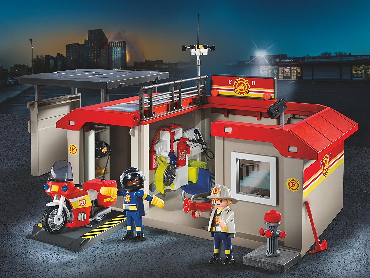 PLAYMOBIL Take Along Fire Station - image 2 of 6