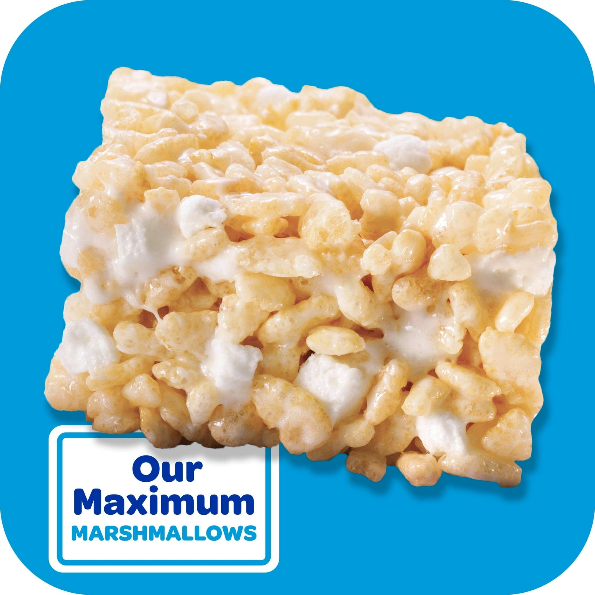 Rice Krispies Treats Homestyle Original Chewy Crispy Marshmallow Squares, Kids Snacks, 27.9 oz, 24 Count