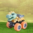 thumbnail image 7 of Boovnll Toy Trucks - Dinosaur Cars Press Go Cars Toys Kids Construction Sandbox Vehicles Playset Ages 1-6 Toy Cars for Children Educational Learning, Gifts for Boys Girls, Toys, Cars, 7 of 7
