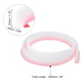 thumbnail image 2 of REGALWOVEN Collapsible Shower Barrier Stopper T-shape Water Splash Guard Blocker for Bathroom Clear 39 inch, 2 of 6
