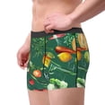 thumbnail image 2 of Honeii Vegan Men's Underwear Boxer Briefs Pack, ComfortSoft Boxer Brief for Men, Moisture-Wicking Breathable-Large, 2 of 5