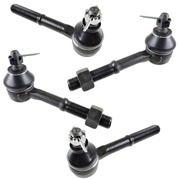 TRQ Front Tie Rod Set Fits Select 1994 Nissan D21 1993-1995 Pathfinder 1995-1997 Pickup