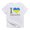 Cloud White, variant on CafePress - I Love Ukraine Native Ukrainian Flag T Shirt - Infant T-Shirt