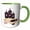 Green/White, variant on 3drose, Baking Cookies, 11oz Magic Transforming Mug