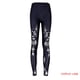 thumbnail image 2 of Jumpingount Pantalones largos ajustados elásticos elásticos con estampado Digital para niñas y mujeres Ropa interior, 2 of 6