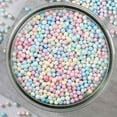 thumbnail image 2 of Monebena 25G Rainbow Foam Balls Beads Decorative Styrofoam Balls Gift Box Filler DIY Arts Crafts for Christmas New Year Wedding Party Decoration M01, 2 of 13