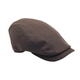 thumbnail image 2 of WITHMOONS Wool Newsboy Cap Flat Cap Ivy Gatsby Golf Cabbie Hat Adjustable Hunting Hat LD31548 (Brown), 2 of 4
