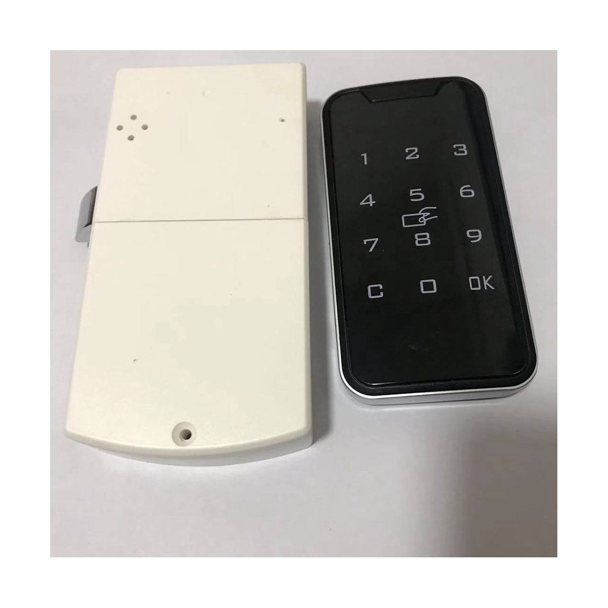 Electronic Cabinet Lock, Smart Digital ID Password Keyless Lock Touch Keypad Electronic Wardrobe File Door Drawers Lock