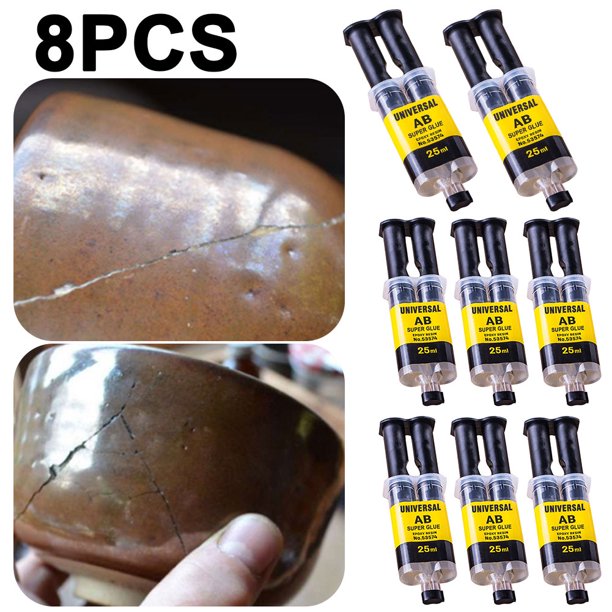 Pegamento Universal AB Super Glue Resina Epoxi Reparación (25ml)