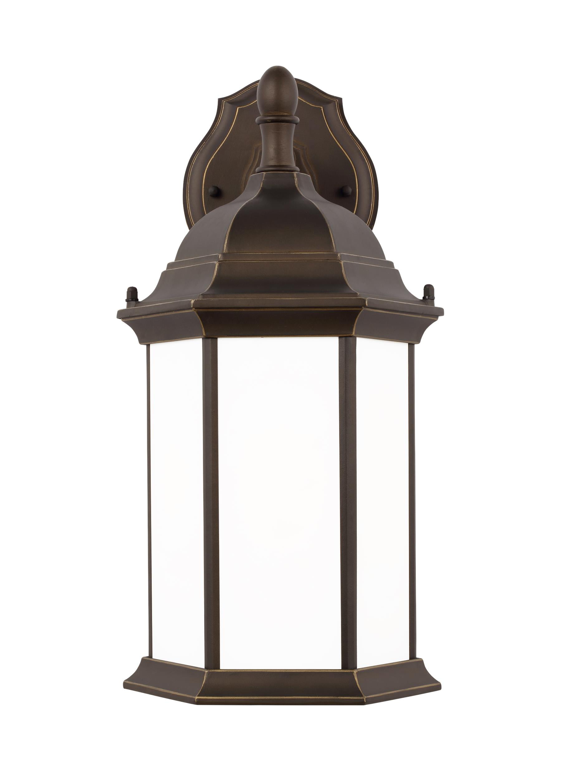 FEIT Electric LED Outdoor Security Lantern 15"High Oil Rubbed Bronze Finish* 
