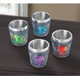 thumbnail image 2 of Mythical Dragons Shot Glass Set Of 4, 2 of 2