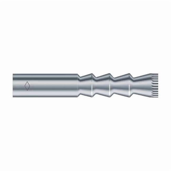 Short Drop-In Anchor, 3/8 in Dia, 2-3/4" L, Steel Zinc Plated