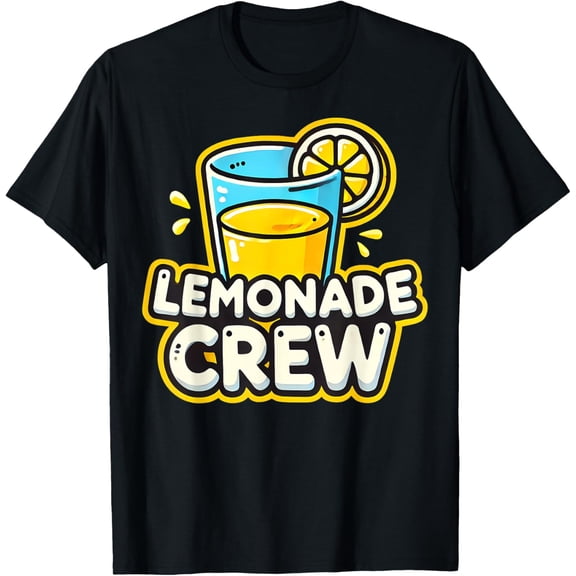 Lemonade Crew Cute Summer Lemon Stand Kids Girls Boys T-Shirt