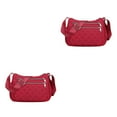 thumbnail image 1 of Guardoinrt Multipurpose Premium Crossbody Bag With Large Capacity Polyester Messenger Bag Multiple Occations Gift Premiun winered 2Set, 1 of 6