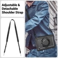 thumbnail image 6 of FJLBDE Case for Samsung Galaxy Tab A11+ Plus 11 Inch 2025/A9+ Plus 2023 with 360 Rotating Stand, Shoulder Strap, Heavy Duty Shockproof Cover, Black, 6 of 7
