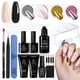 thumbnail image 1 of Kit de gel para extensiones de uñas Beetles Poly con lámpara UV y accesorios, 1 of 8