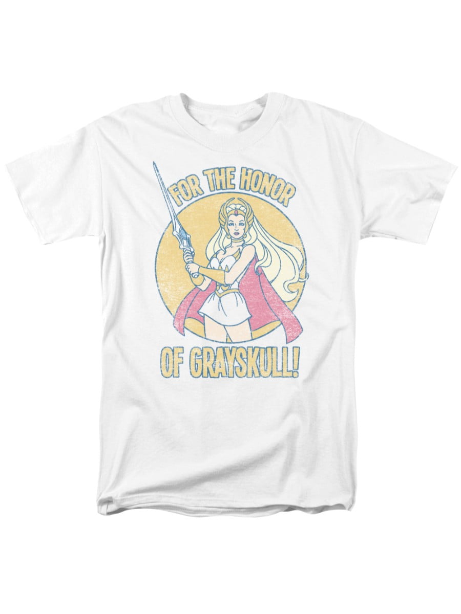 She-Ra Princess of Power Cartoon Flying Unicorn Junior Front Print T-Shirt