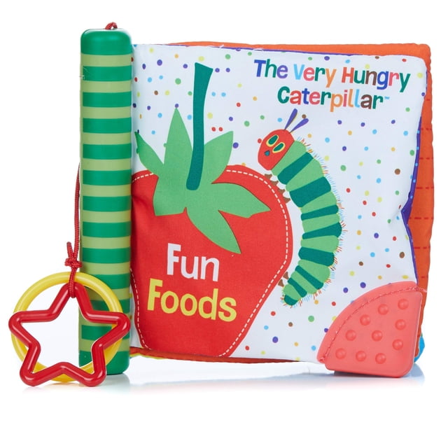 Soft Book Teether: El mundo de Eric Carle La oruga muy hambrienta