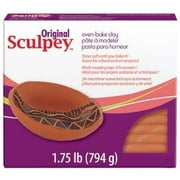 Original Sculpey Oven-Bake Clay, 1.75 lb., Terra-Cotta