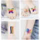 thumbnail image 5 of Tatuajes Del Orgullo Pegatinas Lgbt Arco Iris Tatuajes Temporales Impermeable Arcoíris Bandera Tatuaje Pegatinas 36 Hojas Speravity CE006365-00, 5 of 6