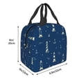 thumbnail image 3 of Disketp Lighthouses and Anchors Bolsa Térmica para Almuerzo para Hombre y Mujer, Ideal para Trabajo, Senderismo y Picnic, 3 of 8